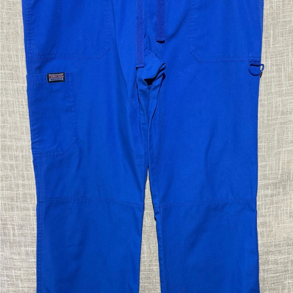 Cherokee Women's Royal Blue Straight Leg Pants